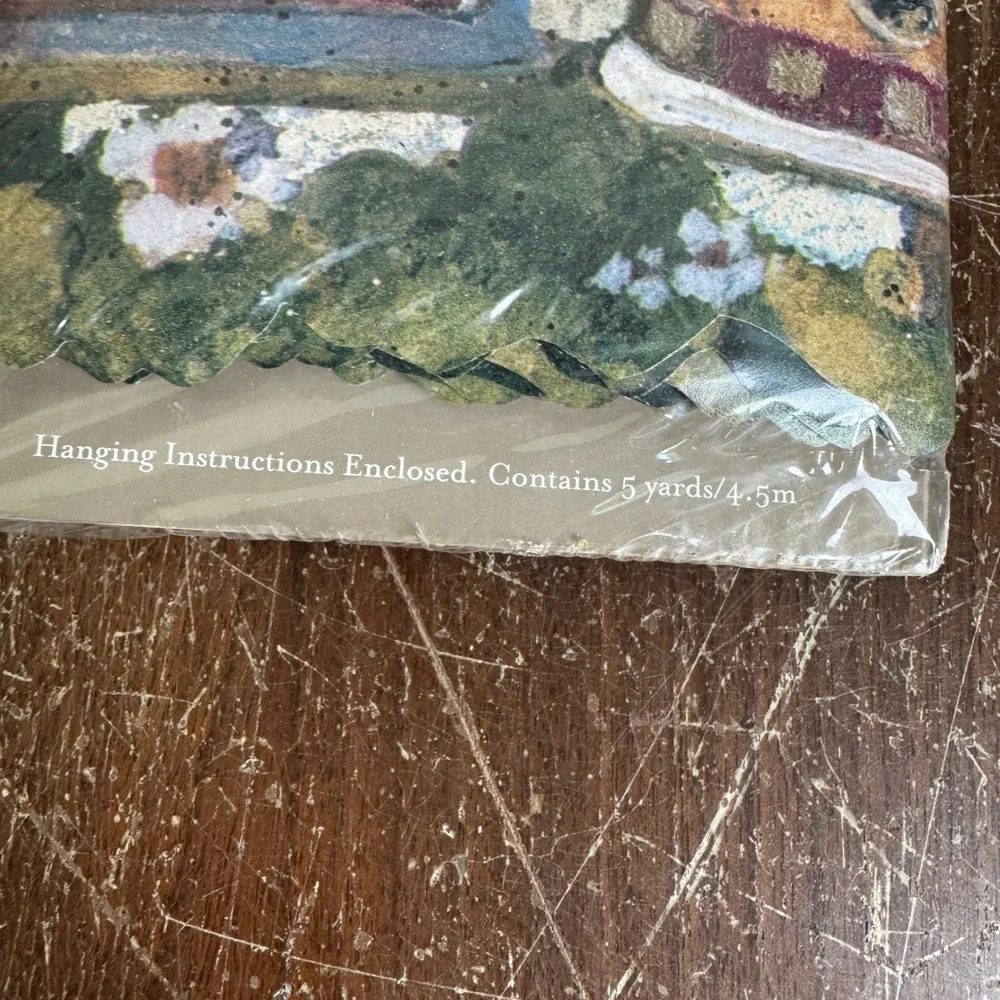 Home‎ Trends Wall Paper Wall Border Country Birdhouses 5 Yards NEW in package